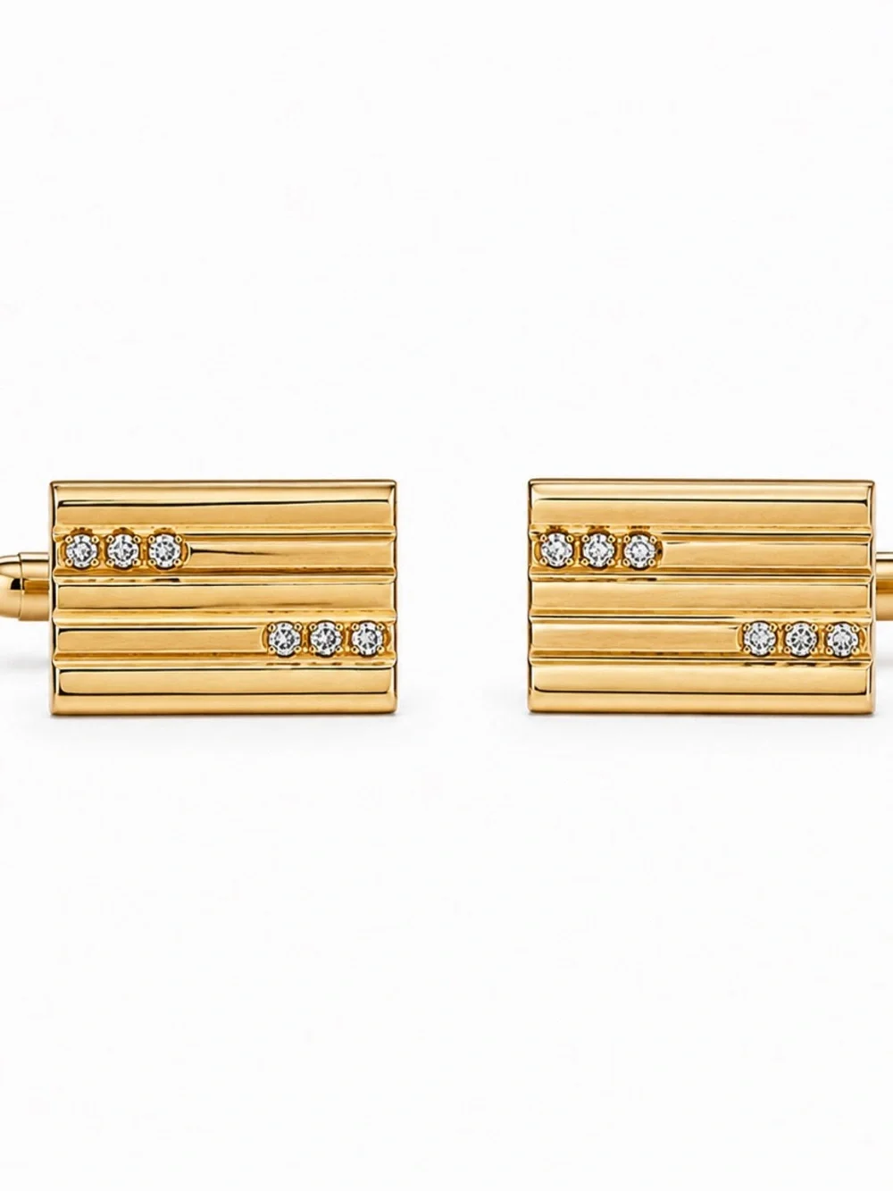 Swank Vintage Crystal cufflinks